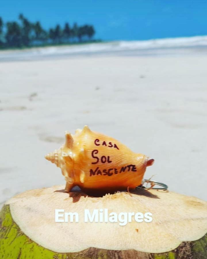 Casa Sol Nascente Vila São Miguel dos Milagres Exterior foto